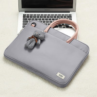 BUBM 必优美 可爱电脑包手提女士14英寸华为联想笔记本斜跨苹果时尚单肩公文包