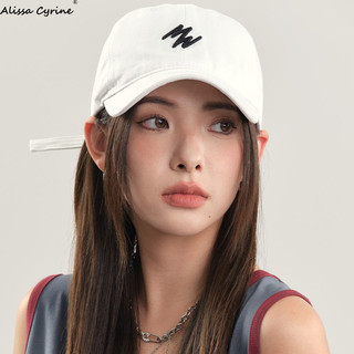 AlissaCyrine棒球帽男女通用鸭舌帽遮阳显脸小夏季网红新款防晒