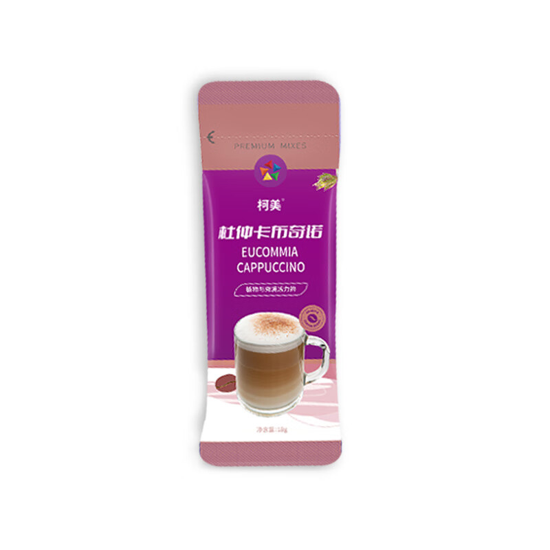 柯美拿铁咖啡浓醇奶香阿拉比卡豆新西兰奶源不影响睡眠 杜仲卡布奇诺1支