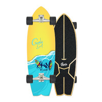GEELE 陆地冲浪板CX4燕尾款专业训练模拟冲浪滑板模拟滑雪板 31寸