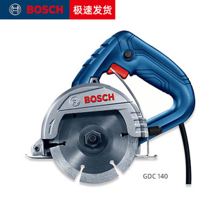 BOSCH 博世 石材切割机GDC140云石机1400W大功率开槽机4寸手提电圆锯电动工具 GDC140