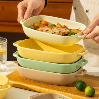 创意厨房餐具纯色陶瓷舒芙蕾烤碗烘焙碗烤盅蛋糕甜品雪糕碗
