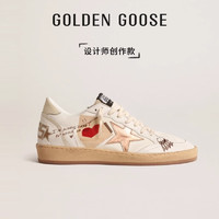 Golden Goose【设计师创作款】 女鞋 Ball Star脏脏鞋休闲板鞋 白色 35码225mm