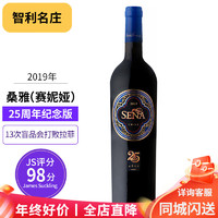 桑雅（SENA）【智利名庄】酒王红酒 赛妮娅干红葡萄酒 十八罗汉 2019年桑雅（25周年纪念版）单支