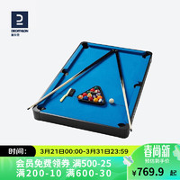 DECATHLON 迪卡儂 臺球桌家用兒童室內桌球GEOLOGIC迷你臺球桌長118寬78 2540887