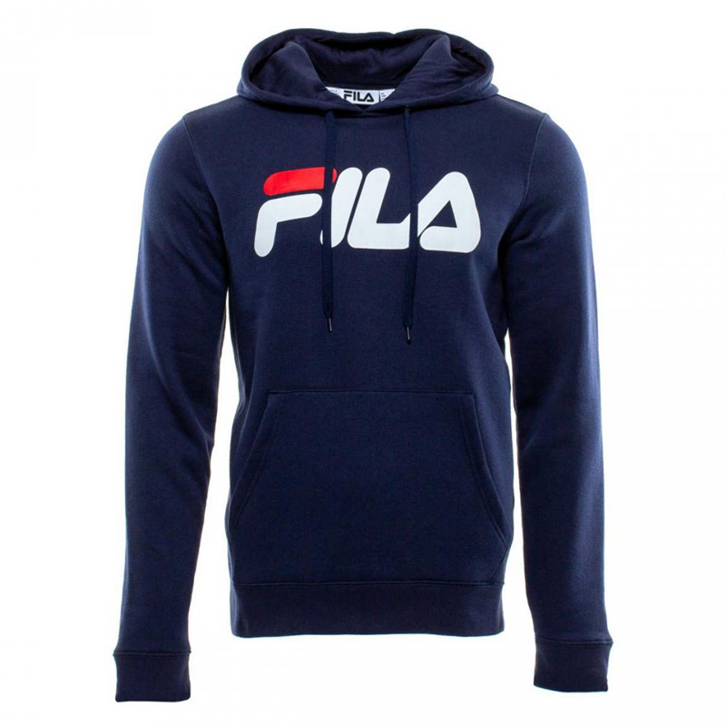 FILA 斐乐 卫衣印花LOGO男女款经典运动休闲抓绒长袖连帽衫男潮牌