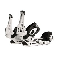 VameI NOX滑雪板固定器滑雪板单板固定器全能板 铝合金后跟 男女款黑白 黑白色 M 35-40码