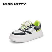 Kiss Kitty KISSKITTY前兔似锦系列萌趣厚底板鞋女增高百搭小白鞋女