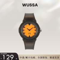 百亿补贴：WUSSA 舞时 手表男女ins学生初高中生潮流运动防水街拍情侣手表