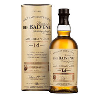 百富（BALVENIE）The Balvenie 百富单一麦芽威士忌洋酒 雪莉桶单桶双桶陈酿 百富14年加勒比桶700mL1瓶