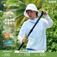 哥伦比亚（Columbia）户外女子UPF50防晒衣日光反射吸湿透气外套AR3052 101 M(160/84A)