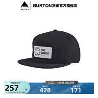 BURTON 伯顿 官方男士帽子ONEWORLD鸭舌帽户外潮流时尚228501 22850100001 均码