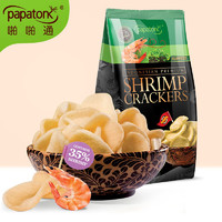 papatonk 啪啪通印尼进口虾片虾条印尼特产网红零食小吃85g大包多口味（海苔味）