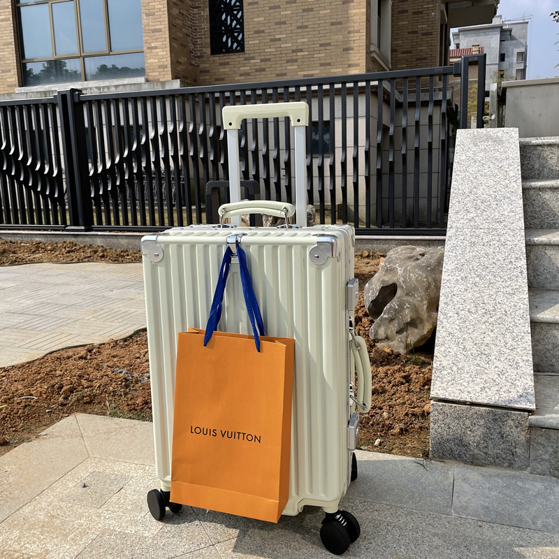 梦旅者复古行李箱铝框拉杆箱密码箱包大容量学生旅行箱登机箱男女 