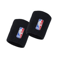 NBA 2只装 运动护腕男女手腕 双层毛圈加厚擦汗吸汗 篮球护腕