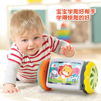 infantino 婴蒂诺 婴幼儿宝宝引导爬行练习抬头训练学爬镜神器玩具