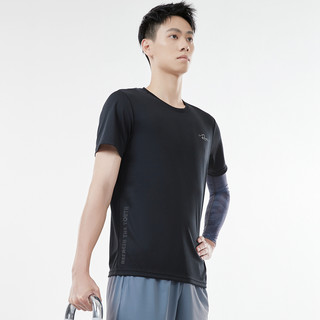 XTEP 特步 运动T恤男短袖2024夏季新款跑步速干衣体恤薄款健身冰丝T半袖