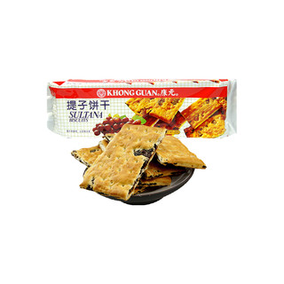 88VIP：KHONG GUAN 康元 提子饼干200g/袋休闲馋嘴小零食提子果肉夹心回味童年饼干