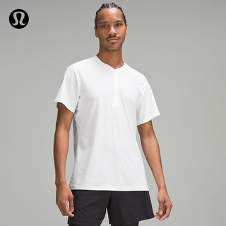 lululemon 丨Ventilated 男士网球短袖休闲衫 LM3EP3S 白色