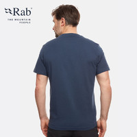 Rab 睿坡 Stance男士T恤运动舒适透气轻量简约休闲短袖160g QCB-39