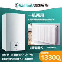 Vaillant 威能 成都明装暖气片家用水暖散热片采暖水暖全套设备全包安装 五平米（不含壁挂炉）