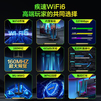 wavlink 睿因 wifi6无线网卡台式机wifi接收器免驱动AX5400M千兆5G双频网络信号接收器外置家用笔记本电脑usb电竞游戏网卡