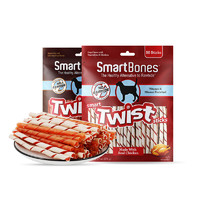 SmartBones 美国SmartBones宠物零食狗狗洁齿骨咬胶卷棒 50支装 275g