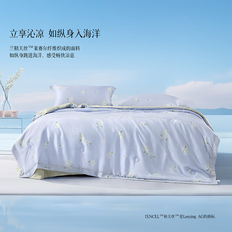  BLISS/百丽丝 天丝 夏凉被  【天丝夏被】沁水香盈