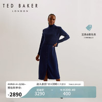 TED BAKER 2024春季女士可拆卸针织背心长款连衣裙272870A 藏青色 2