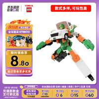 TAKARA TOMY 多美 合金车 变形系列 配送车机器人 儿童生日礼物车模玩具