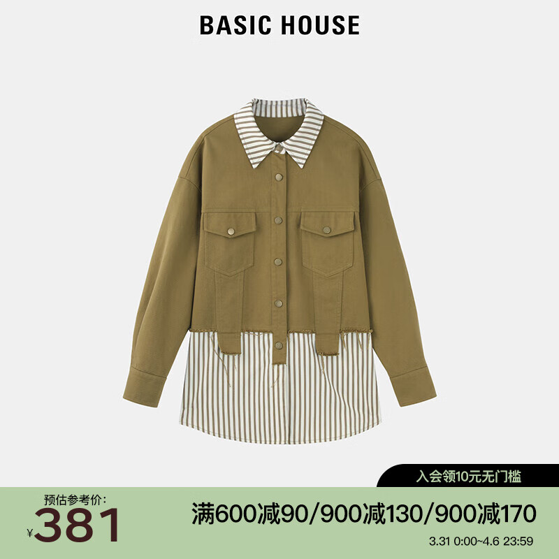 BASIC HOUSE 百家好 女士短外套