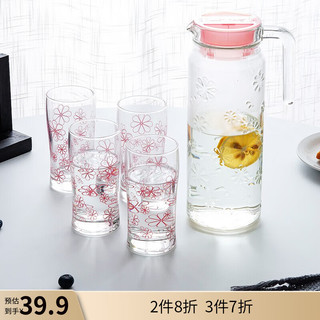 Luminarc 乐美雅 水具5件套 1100ml J6104