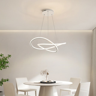 ARROW 箭牌照明 箭牌餐厅灯吊灯2024新款饭厅餐桌灯家用创意个性艺术灯具现代简约