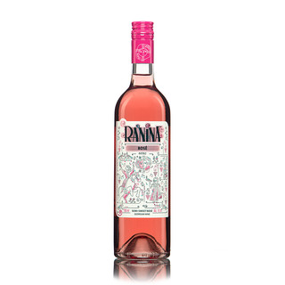 RANINA 拉尼娜小矮人 原瓶进口红酒 葡萄酒 半甜桃红 微醺小酒 格鲁吉亚 单瓶750ml