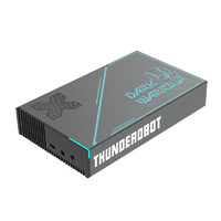 ThundeRobot 雷神 企業級大容量移動硬盤3.5英寸桌面式高速機械存儲Type-C3.1外接電腦電視游戲硬盤12TB