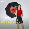 Beneunder 蕉下 防紫外線晴雨傘三折甜酷系列黑膠防曬傘甜莓