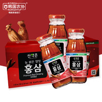 KOREA NONGHYUP 韩国农协 原装进口红参液饮品 180ml*12瓶