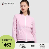 SPYDER 蜘蛛雪服春夏女子TRAINING系列运动拉链夹克卫衣女21CS102W