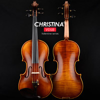 Christina 克莉丝蒂娜（Christina）手工实木小提琴V06B专业考级进阶演奏成人儿童学生初学入门乐器 V06B 4/4