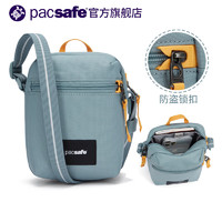 pacsafe 旅行防盗防割包 斜挎迷你单肩小包 通勤简约轻便随行包 新薄荷色GO 斜挎包 1.5 L-150g