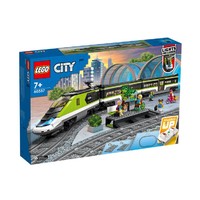 LEGO 樂高 積木男孩城市系列60337特快客運列車積木兒童玩具7歲以上