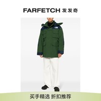 北面 男士logo刺绣填充设计外套 FARFETCH发发奇