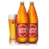 SUPER BOCK 超级波克 欧洲原瓶进口精酿啤酒整箱装 1L 2瓶 保质期到24年8月