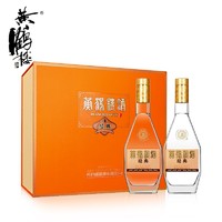 百亿补贴：黄鹤楼 酒 经典礼盒 53度500ml*2瓶 清香型白酒礼盒装