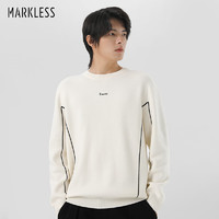 Markless 春季新款针织衫MSB3748M-1 象牙白