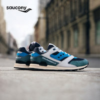 Saucony索康尼 COURAGEOUS 2024春季男复古运动休闲鞋女鞋子