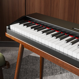 lovebird 相思鸟 电钢琴88键电子钢琴初学家用数码钢琴便携智能琴 经典黑
