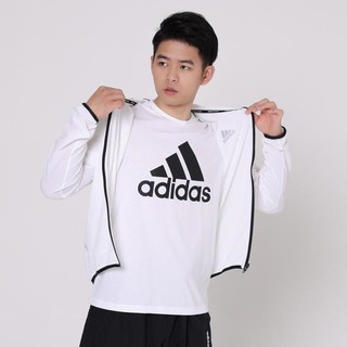 adidas 阿迪达斯 春季新款HEAT.RDY男式连帽上衣跑步训练运动夹克