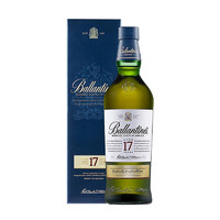 百龄坛（Ballantine`s）苏格兰调和型特醇威士忌洋酒12年英国原瓶跨境直採保税仓直发 百龄坛17年750ml