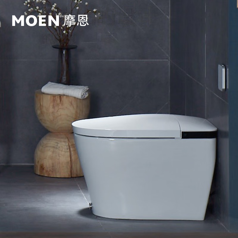 摩恩【门店款】摩恩SW1361智能马桶北极星系列全自动智能一体坐便器 SW1361（侧面板银色） 305